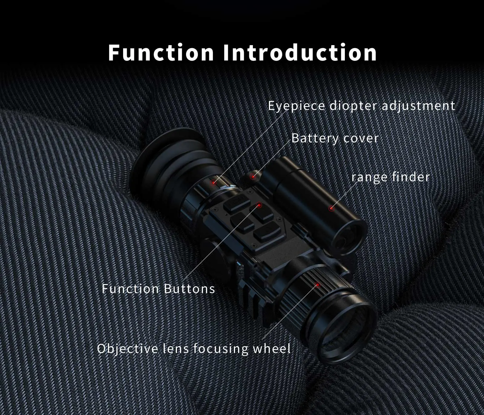 Infrared Thermal Night Vision Telescope | 1100m Detection Range in Total Darkness