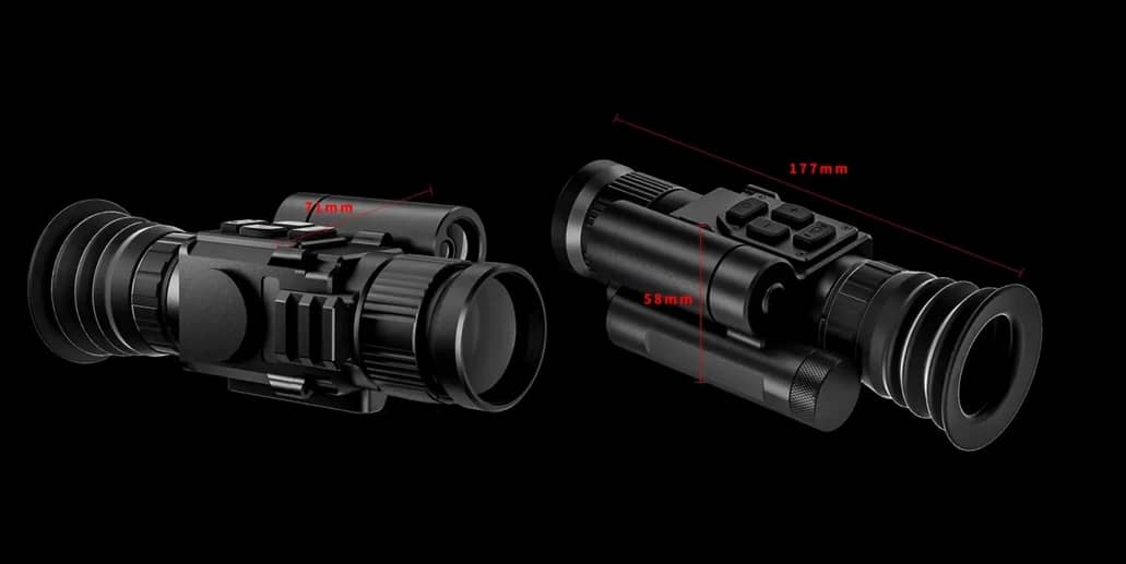 thermal imaging night vision telescope